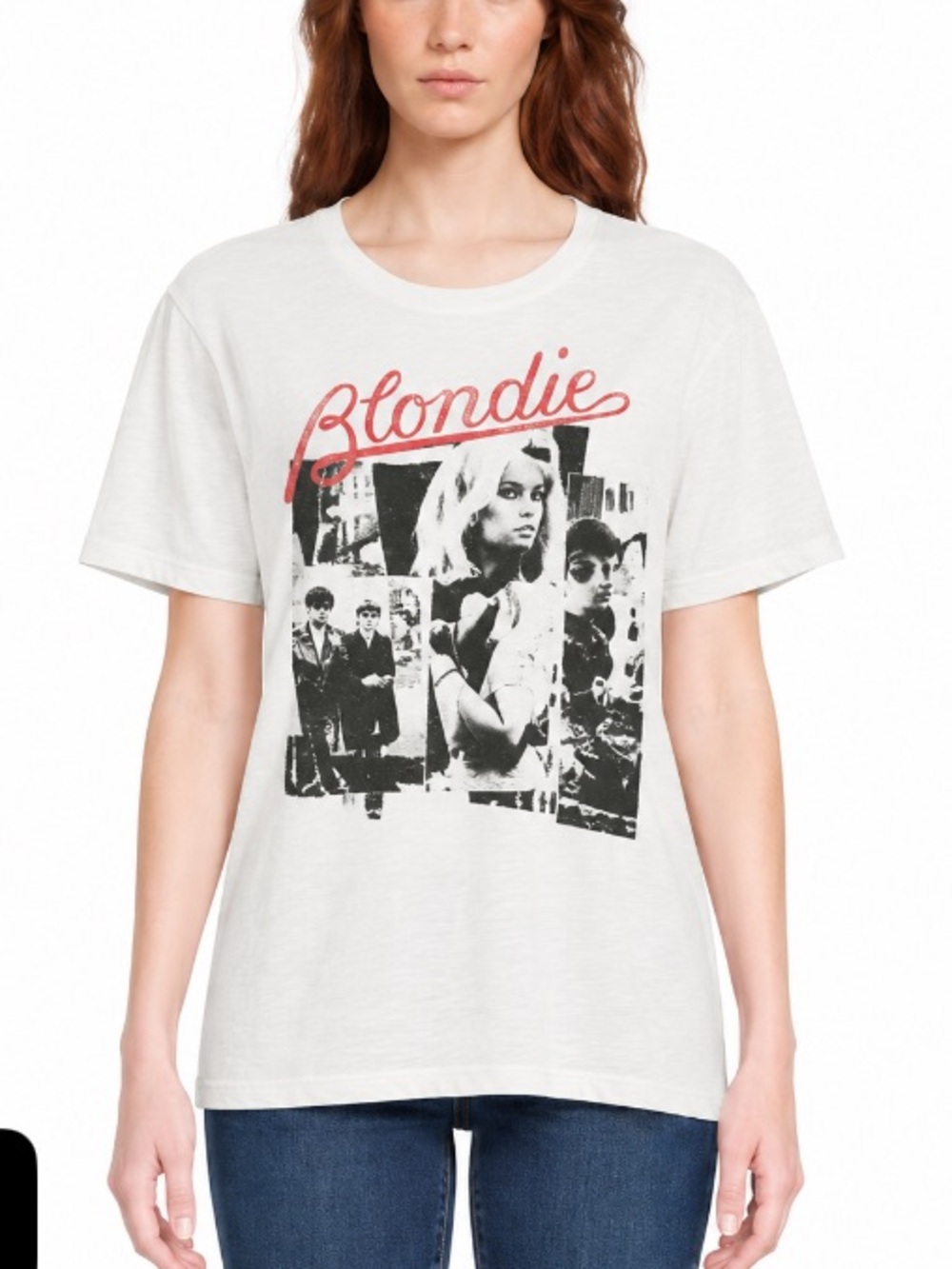 Blondie Graphic Tee - White & Black